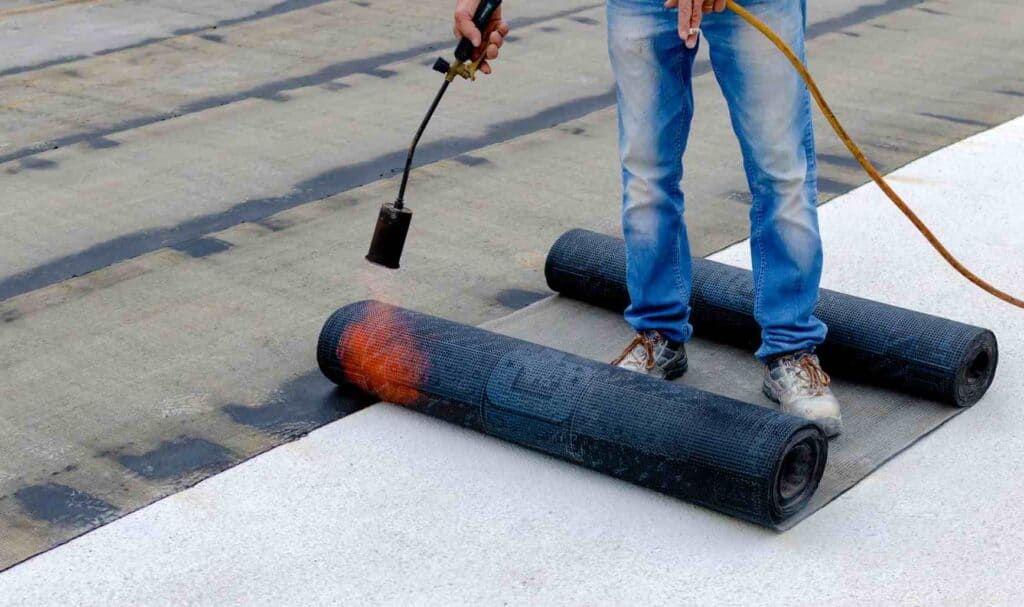 Impermeabilización de Techos de Edificios con membrana asfáltica